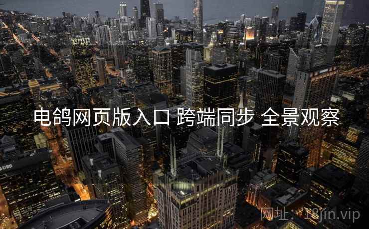 电鸽网页版入口 跨端同步 全景观察