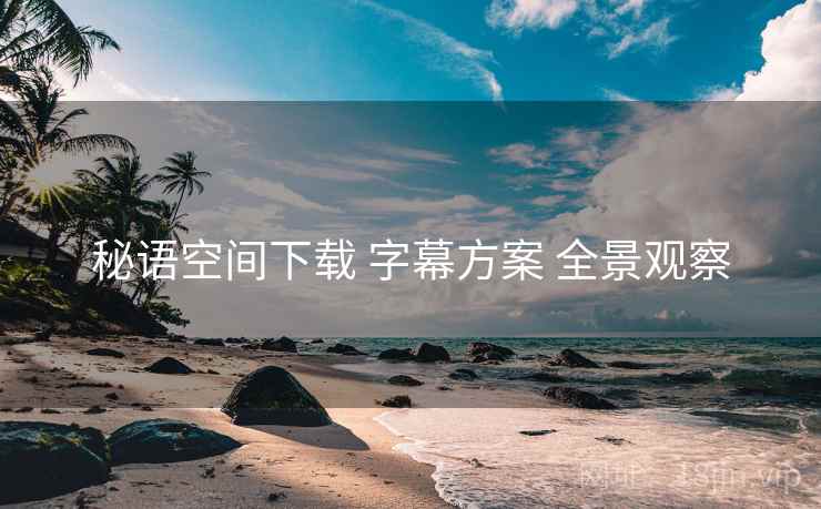 秘语空间下载 字幕方案 全景观察