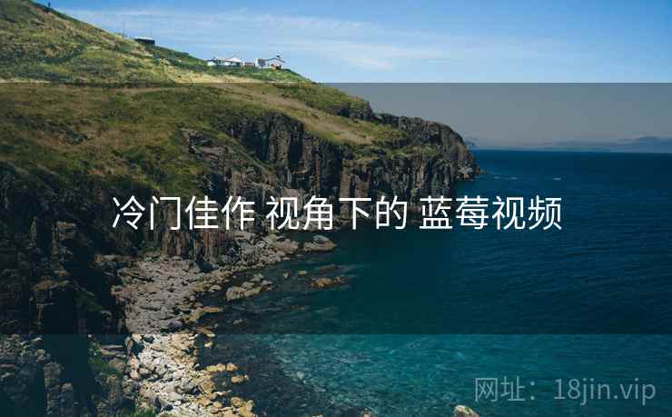冷门佳作 视角下的 蓝莓视频