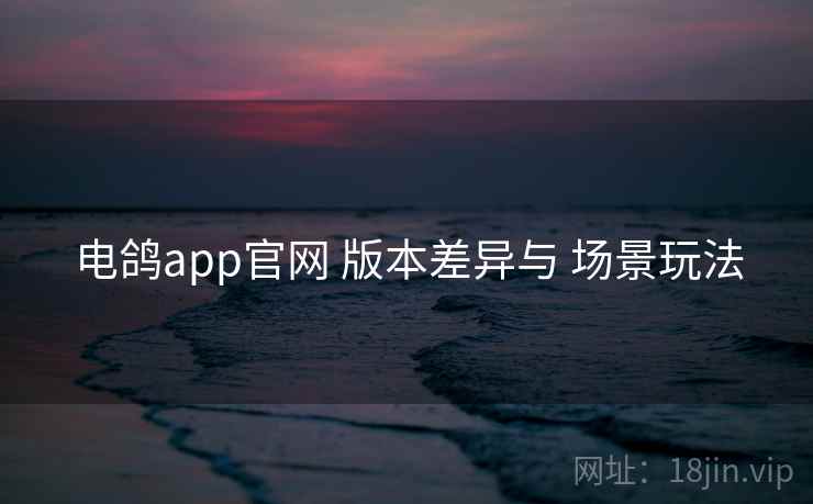 电鸽app官网 版本差异与 场景玩法