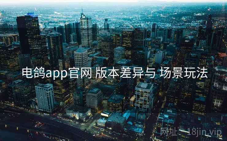 电鸽app官网 版本差异与 场景玩法