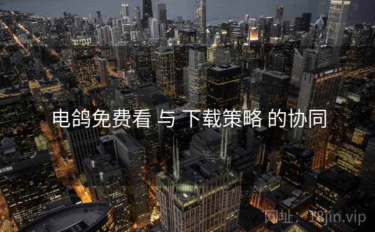 电鸽免费看 与 下载策略 的协同